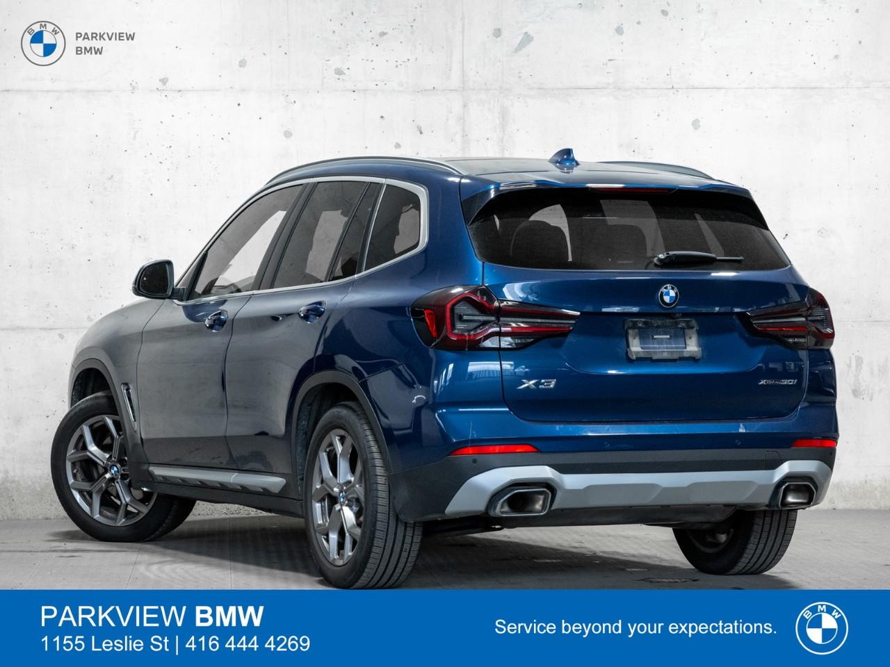 used 2022 BMW X3 car, priced at $37,992