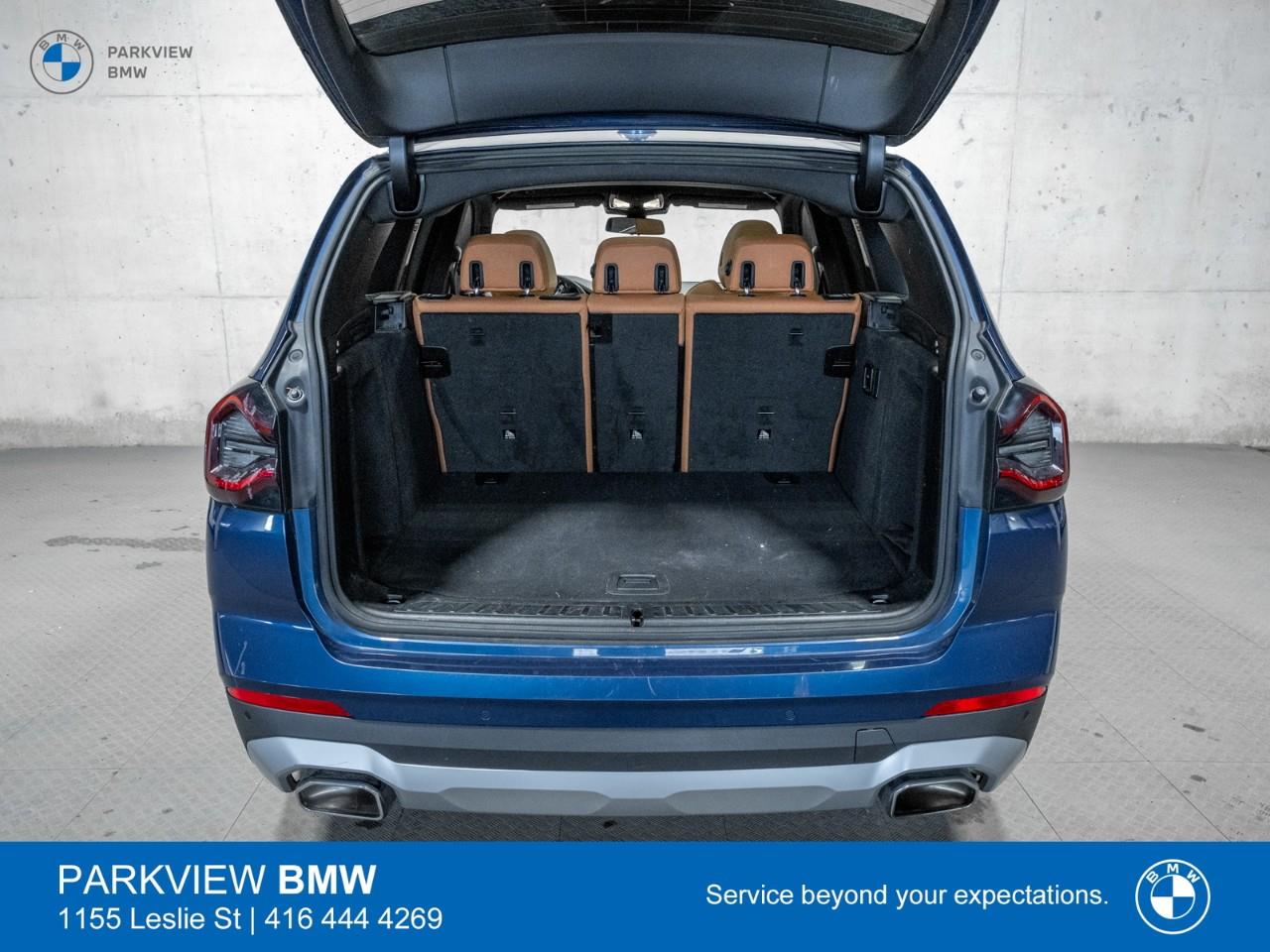 used 2022 BMW X3 car, priced at $37,992