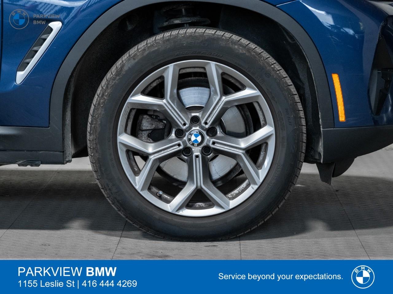used 2022 BMW X3 car, priced at $37,992