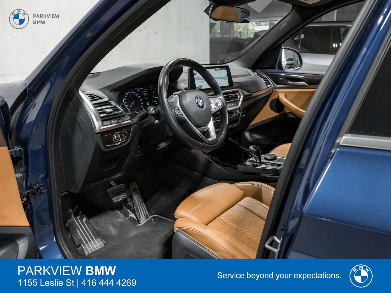 used 2022 BMW X3 car, priced at $37,992