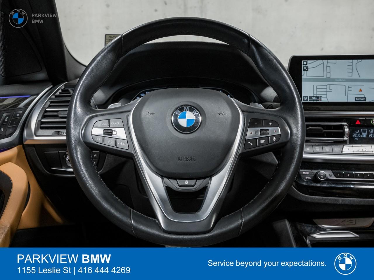 used 2022 BMW X3 car, priced at $37,992
