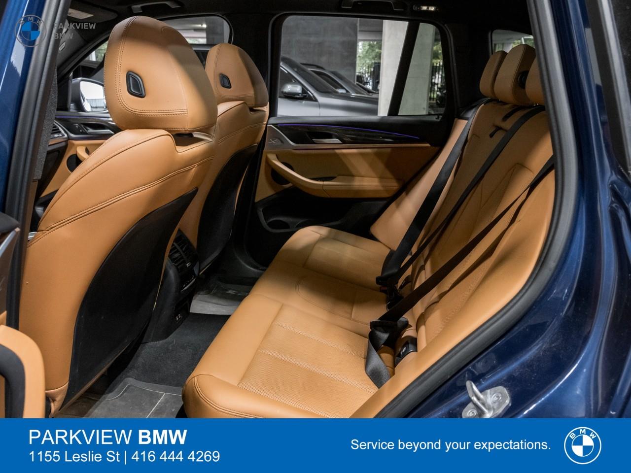 used 2022 BMW X3 car, priced at $37,992