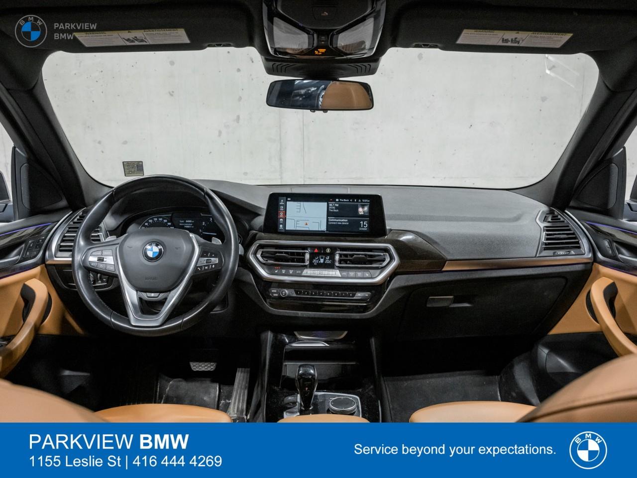 used 2022 BMW X3 car, priced at $37,992
