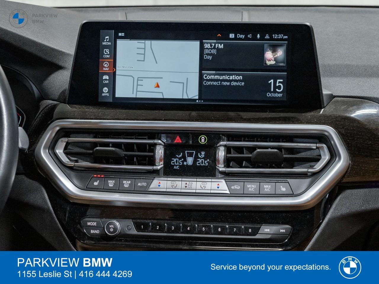 used 2022 BMW X3 car, priced at $37,992