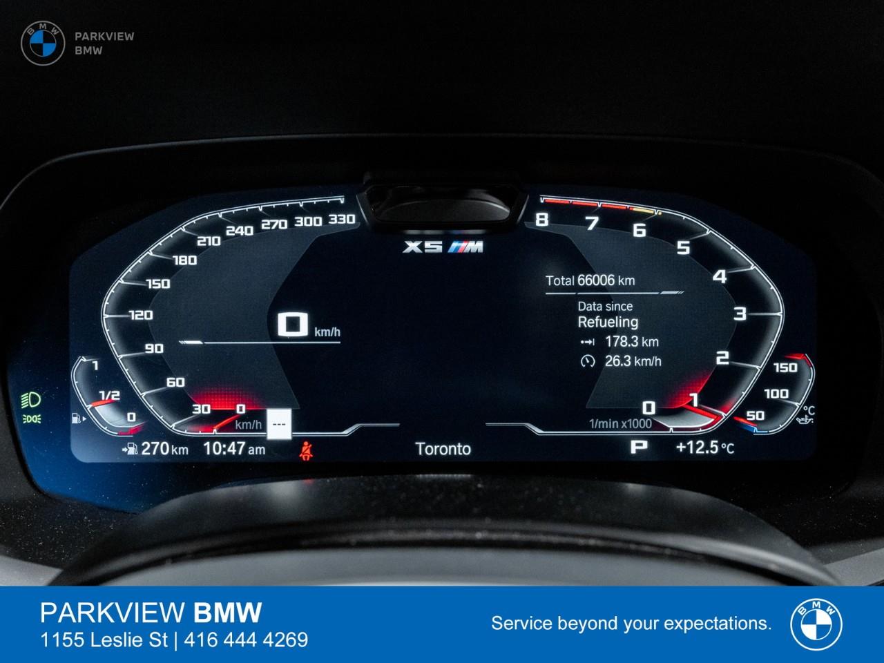 used 2022 BMW X5 M car, priced at $94,977