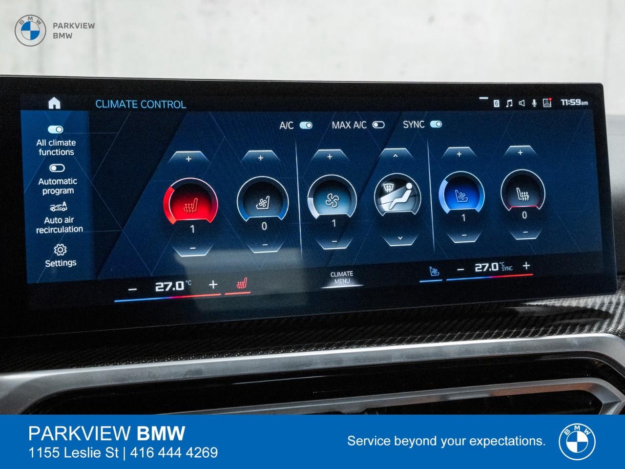 used 2024 BMW M4 car, priced at $109,977