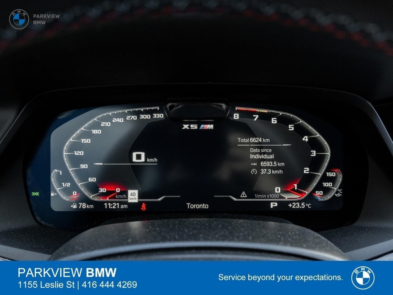 used 2023 BMW X5 M car, priced at $119,977