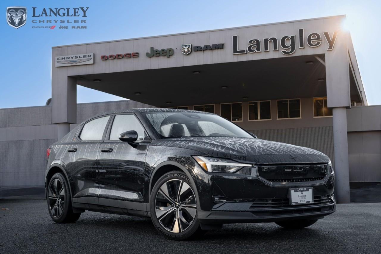 Black 2024 Polestar 2 Sedan All-Wheel Drive 1-Speed Automatic