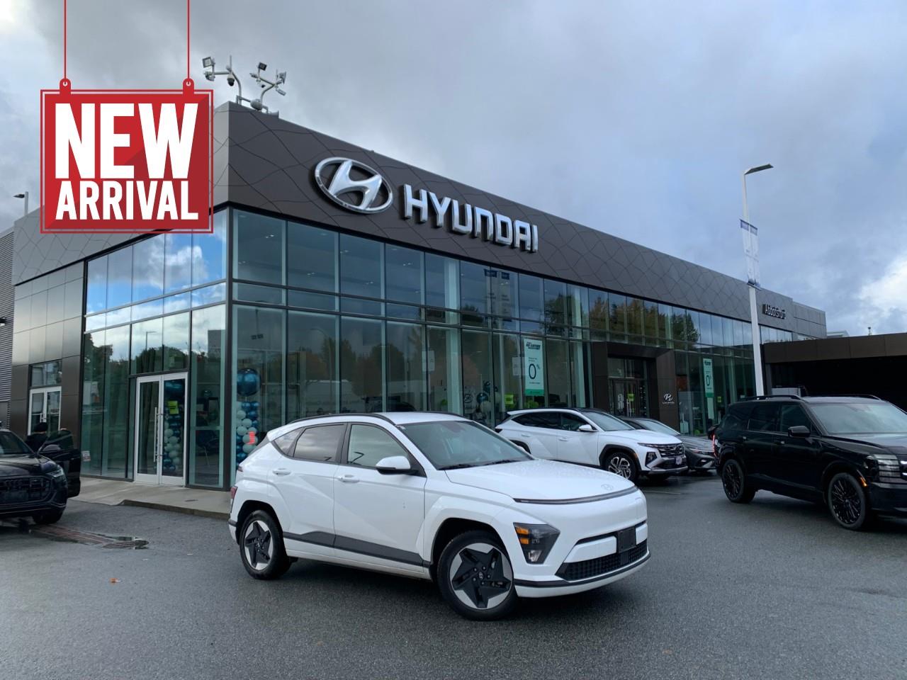 White 2024 Hyundai Kona Electric SUV / Crossover 1-Speed Automatic