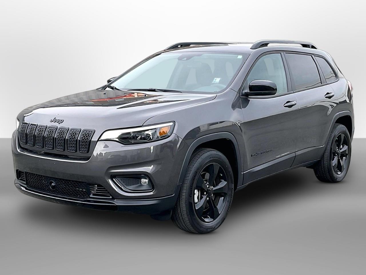 Gray 2022 Jeep Cherokee SUV / Crossover Four-Wheel Drive Automatic