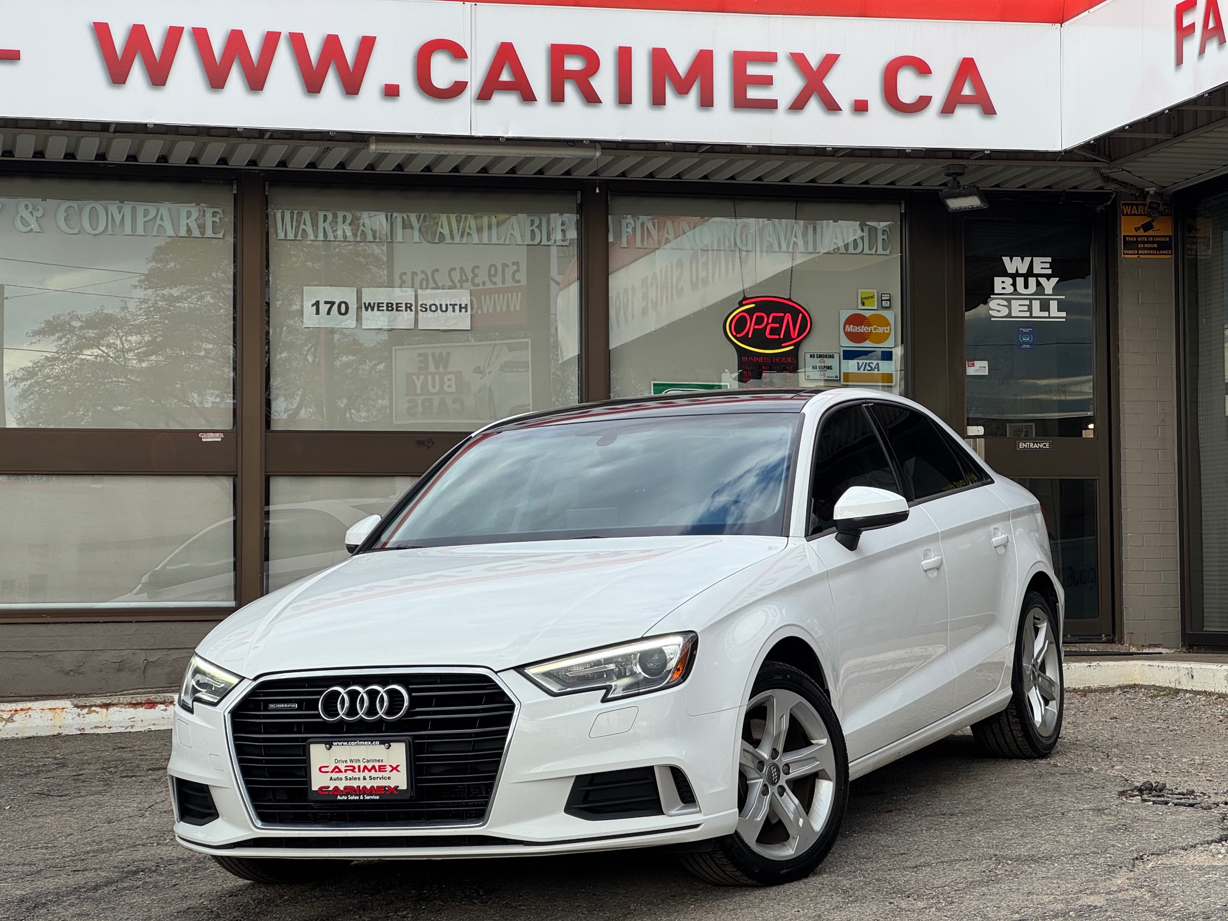 2018 Audi A3 2.0T quattro Premium Sedan AWD