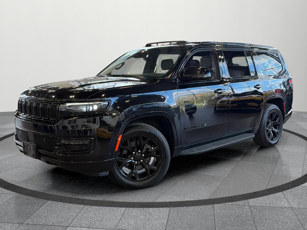 Black 2024 Jeep Wagoneer SUV / Crossover Four-Wheel Drive 8-Speed Automatic
