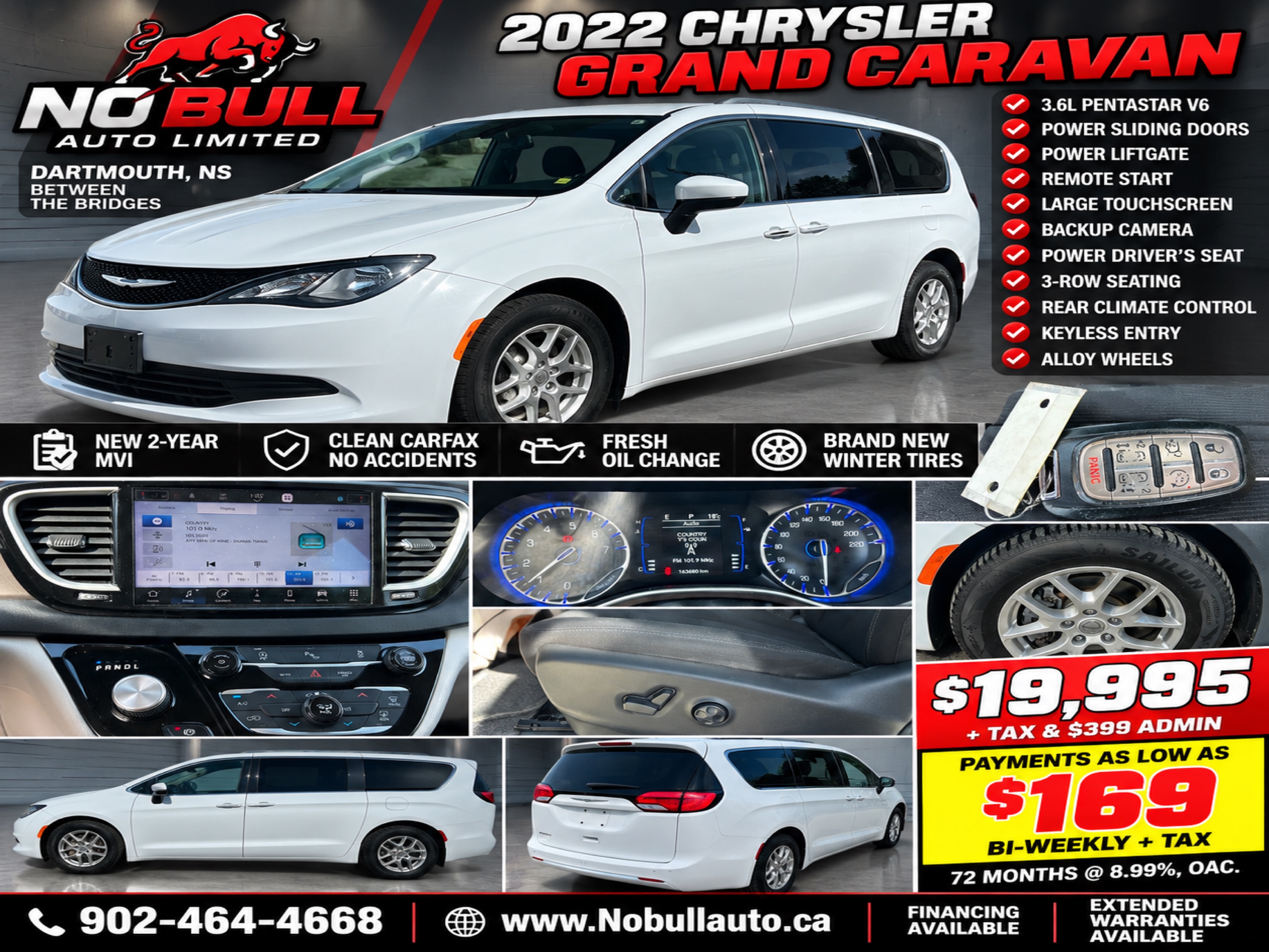  2022 Chrysler Grand Caravan SXT FWD   