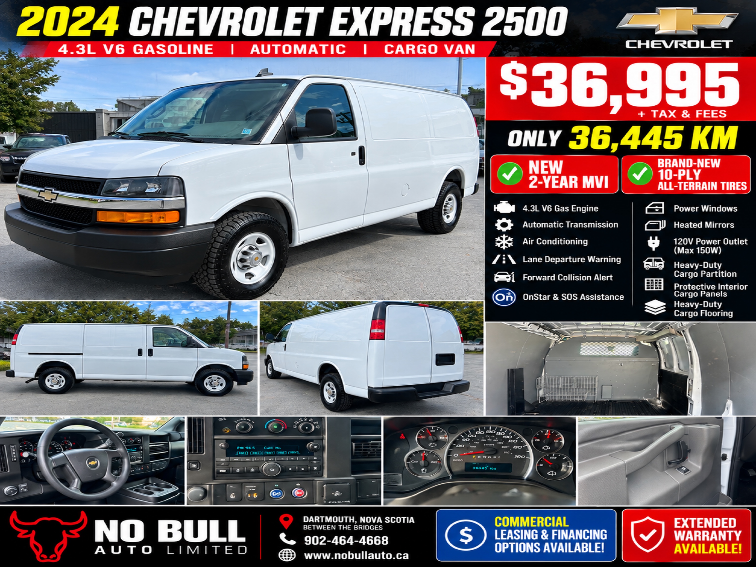  2024 Chevrolet Express Cargo 2500 RWD   