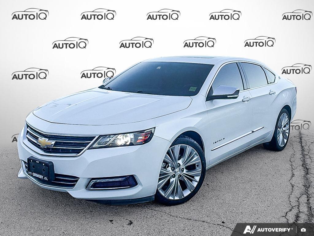 White 2015 Chevrolet Impala Sedan Front-Wheel Drive 6-Speed Automatic
