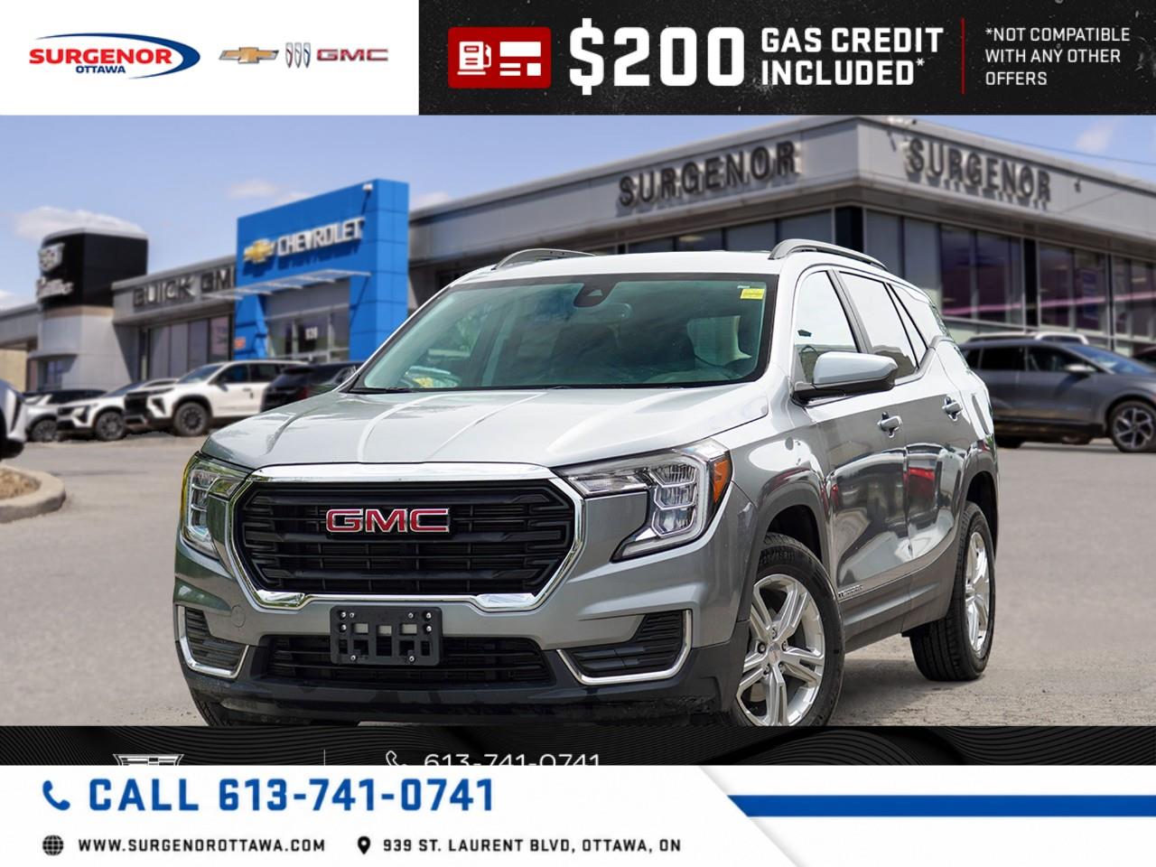 Gray 2024 GMC Terrain SUV / Crossover All-Wheel Drive 9-Speed Automatic