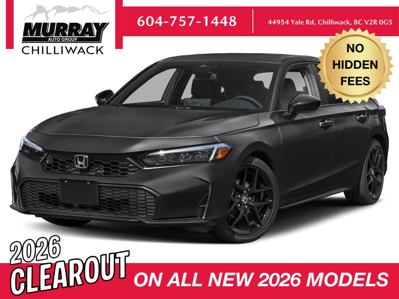  2026 Honda Civic Hatchback Sport FWD   