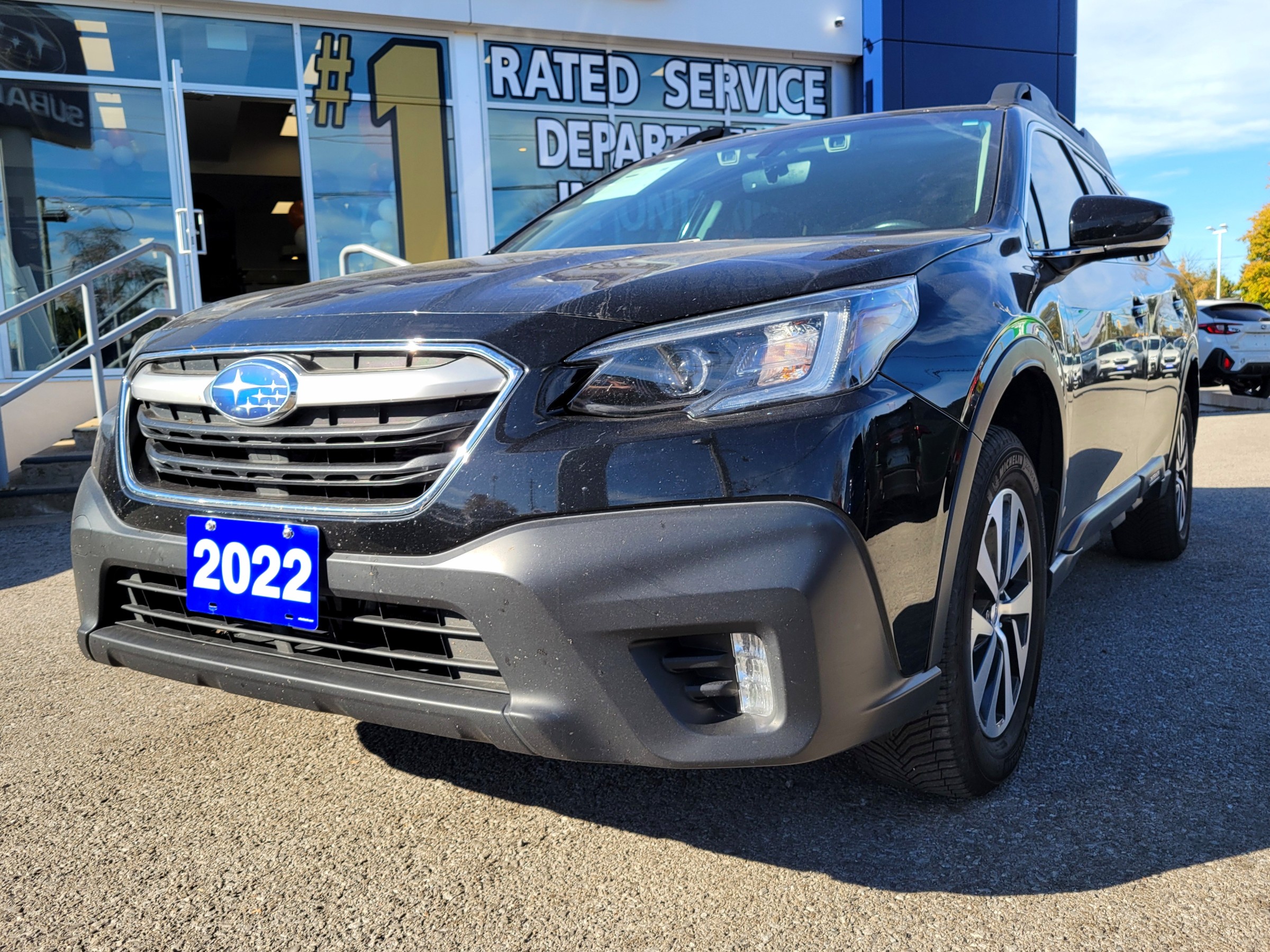 Black 2022 Subaru Outback Wagon Continuously Variable Transmission