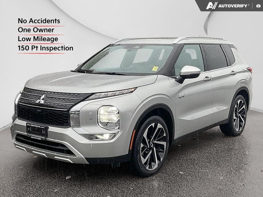 Gray 2023 Mitsubishi Outlander Hybrid Plug-in 1-Speed Automatic