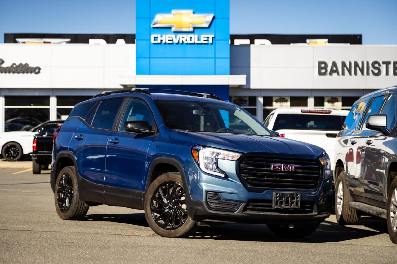 Blue 2024 GMC Terrain SUV / Crossover All-Wheel Drive 9-Speed Automatic