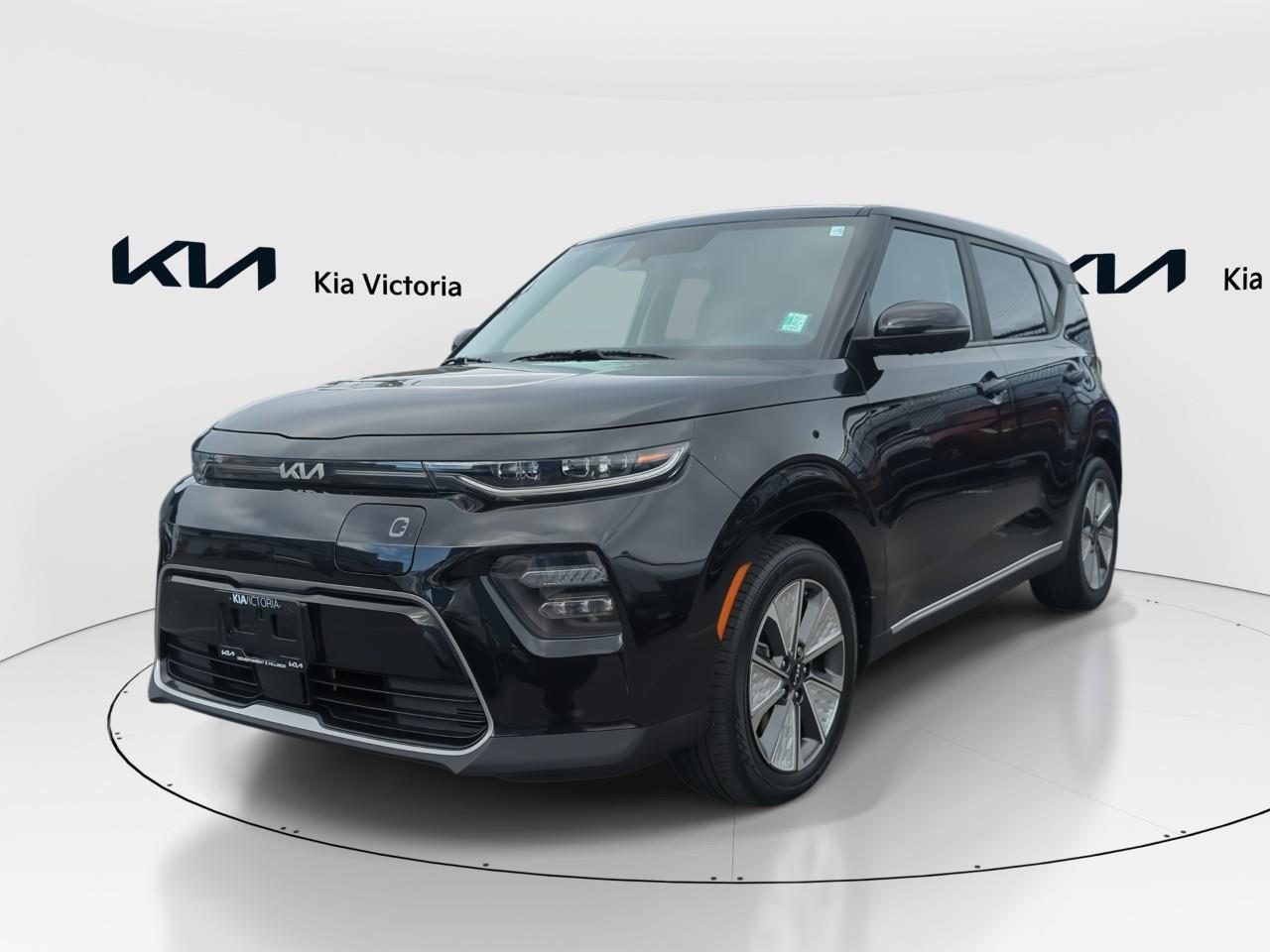 Black 2023 Kia Soul EV Wagon 1-Speed Automatic