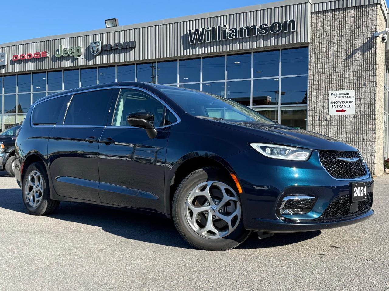 Blue 2024 Chrysler Pacifica Minivan All-Wheel Drive 9-Speed Automatic