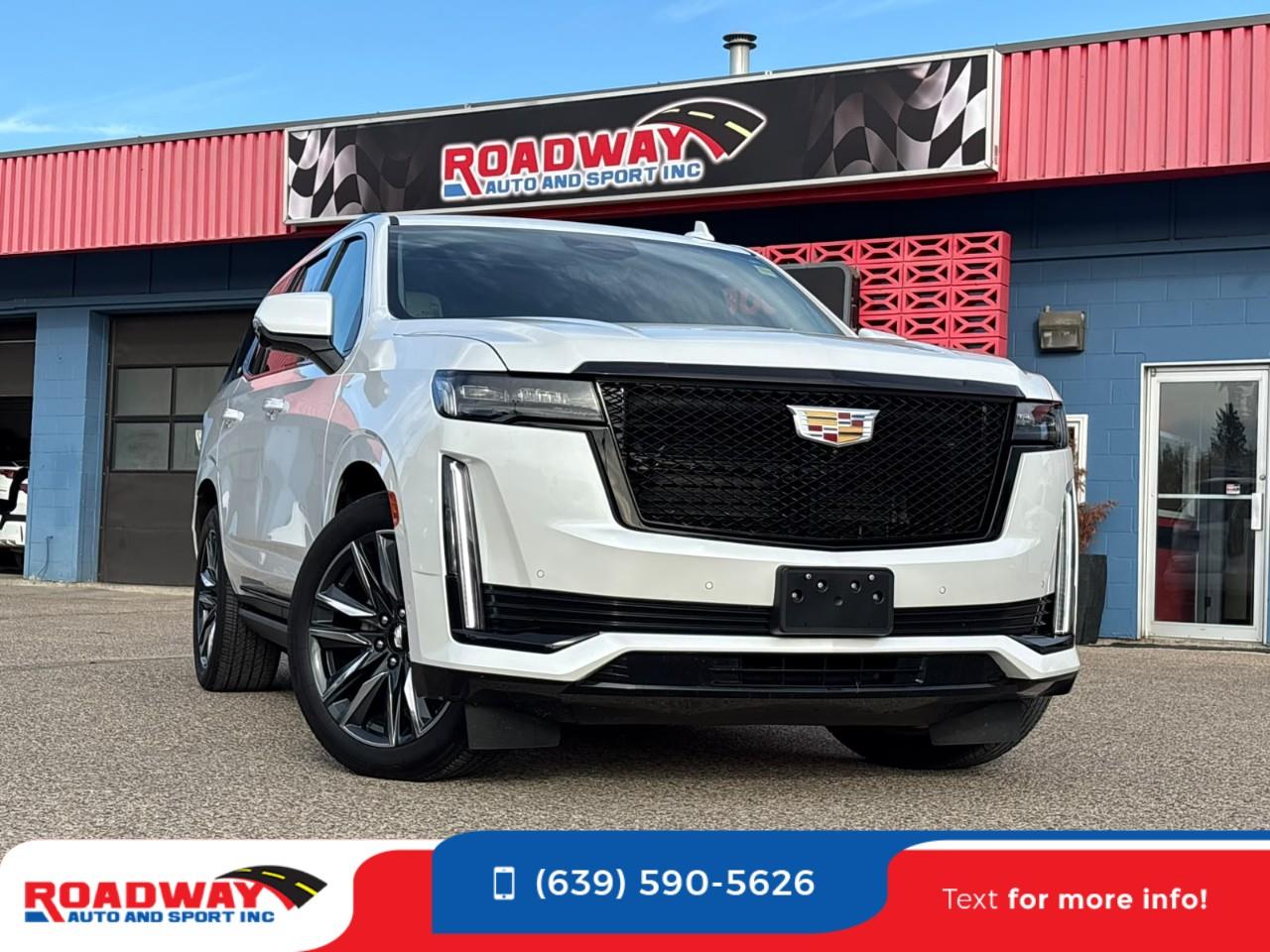 White 2023 Cadillac Escalade SUV / Crossover Four-Wheel Drive Automatic