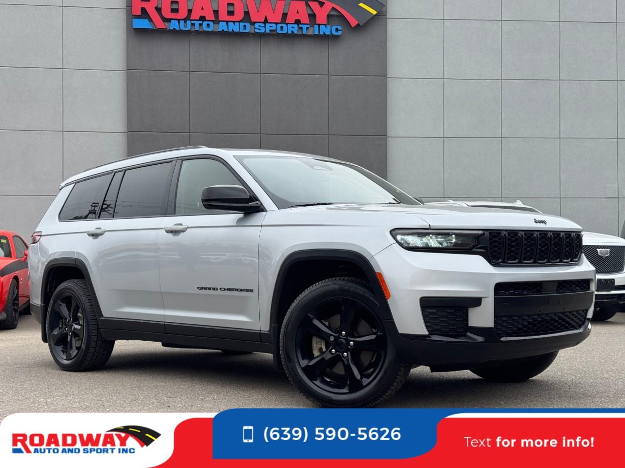 Silver 2021 Jeep Grand Cherokee L SUV / Crossover Four-Wheel Drive 8-Speed Automatic