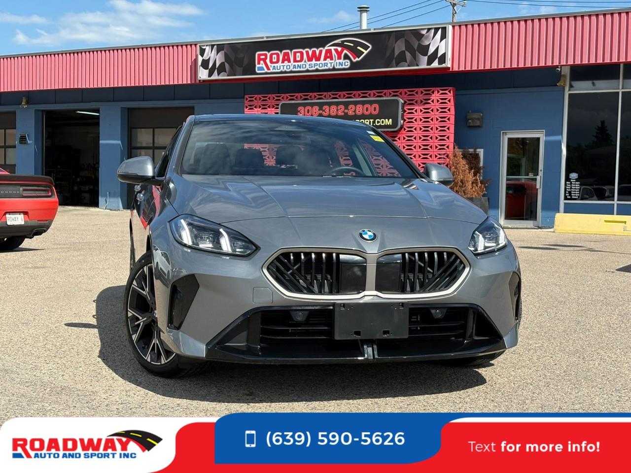Gray 2025 BMW 2 Series Sedan All-Wheel Drive 7-Speed Automatic