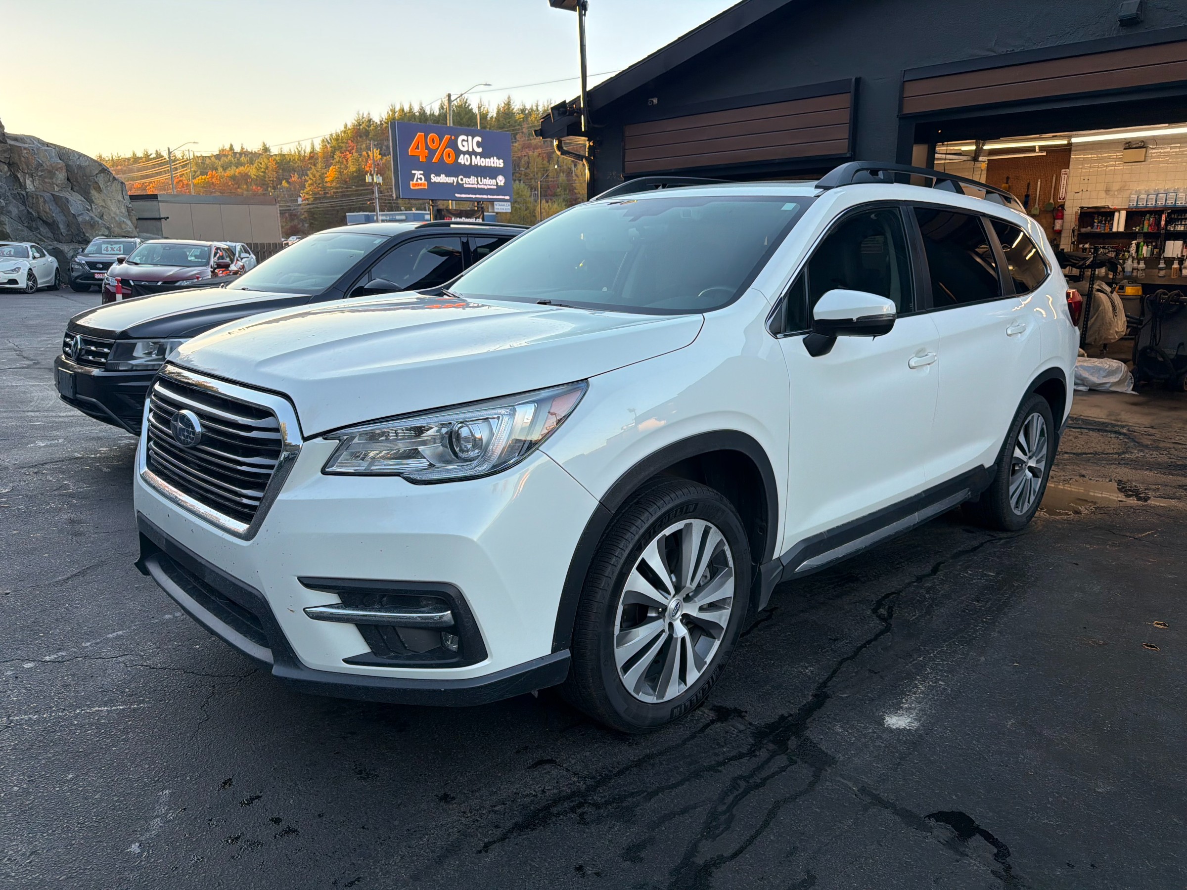 White 2022 Subaru Ascent SUV / Crossover Continuously Variable Transmission