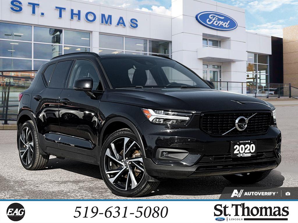 Black 2020 Volvo XC40 SUV / Crossover All-Wheel Drive Automatic