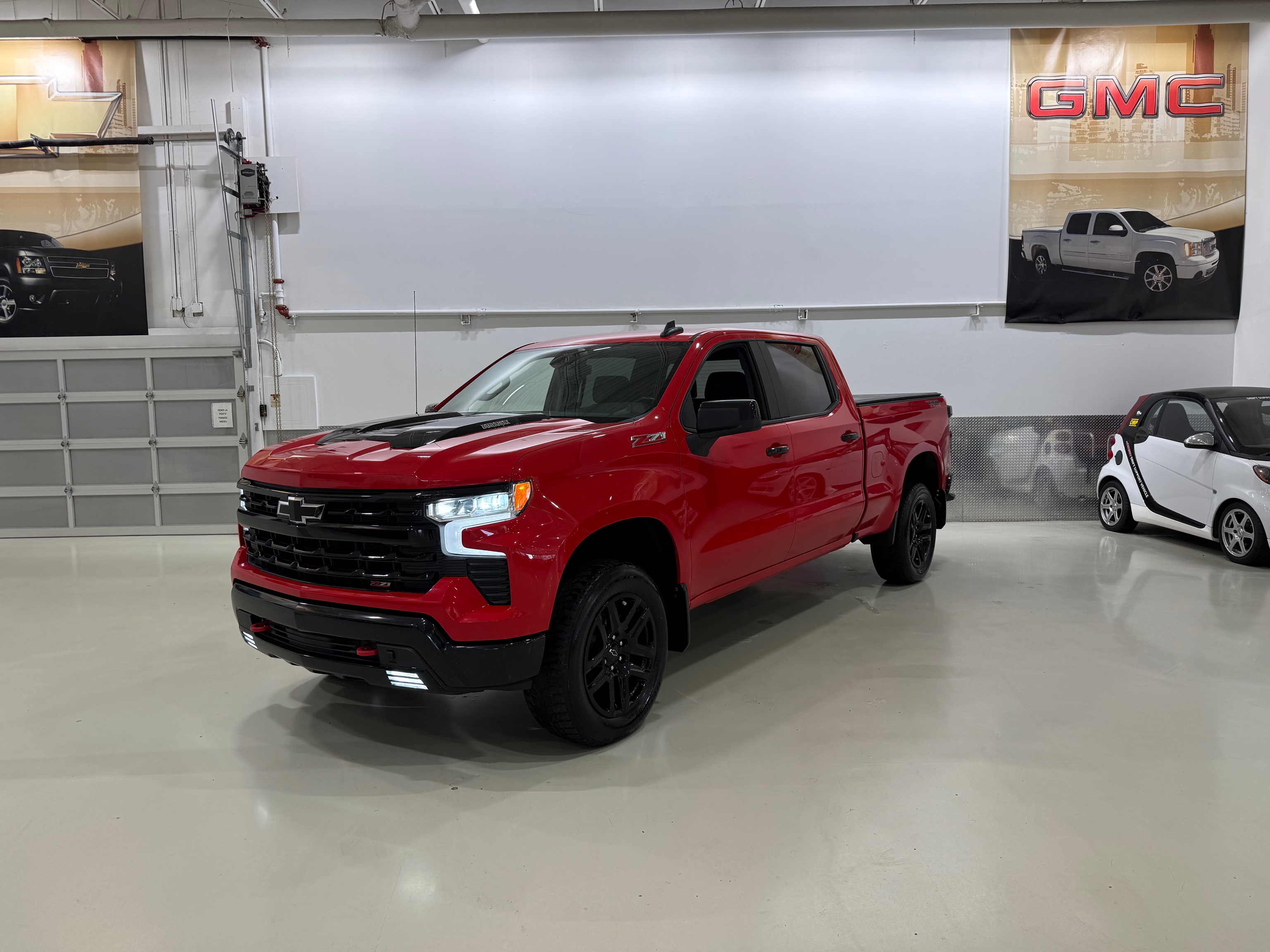 Red 2023 Chevrolet Silverado 1500 Pickup Truck Four-Wheel Drive Automatic