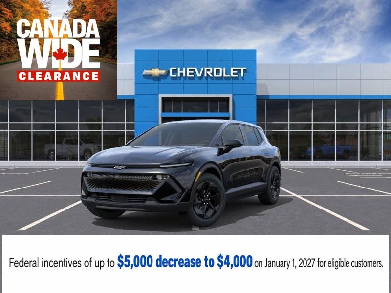 Black 2026 Chevrolet Equinox EV SUV / Crossover 1-Speed Automatic