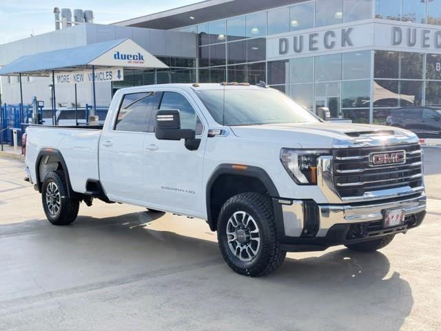White 2025 GMC Sierra 3500HD Pickup Truck Four-Wheel Drive Automatic