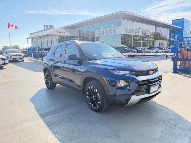 Blue 2023 Chevrolet Trailblazer SUV / Crossover Four-Wheel Drive 9-Speed Automatic