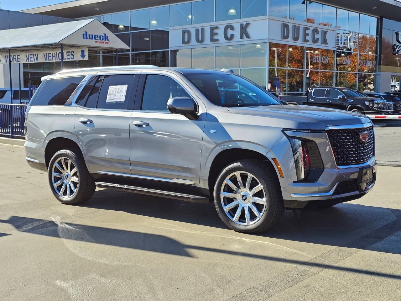 Silver 2026 Cadillac Escalade SUV / Crossover Four-Wheel Drive Automatic
