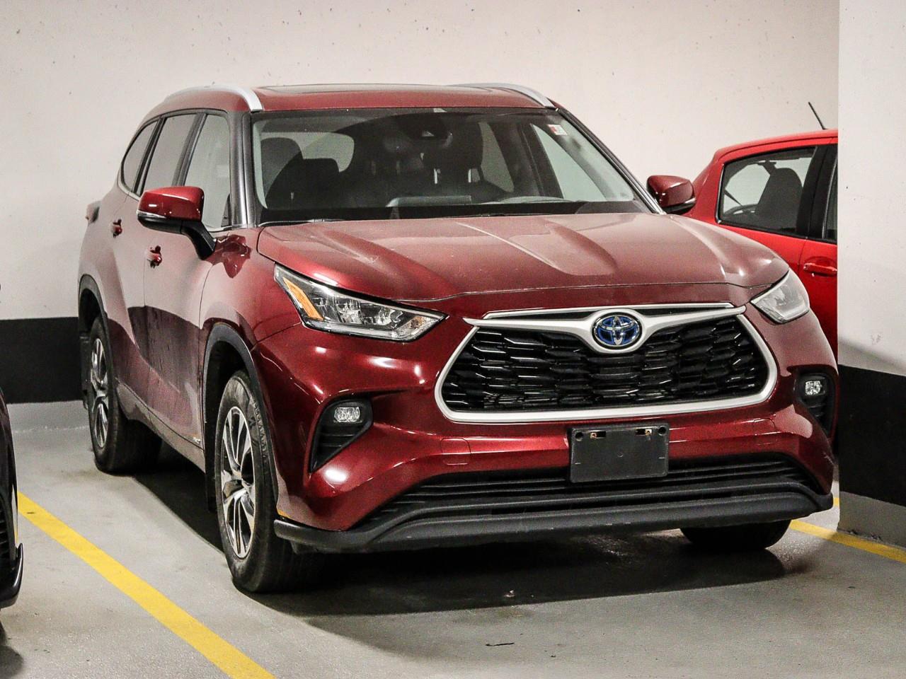 Red 2024 Toyota Highlander Hybrid SUV / Crossover All-Wheel Drive Continuously Variable Transmission