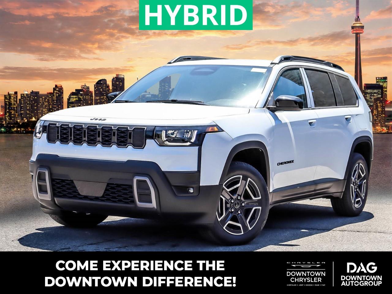 White 2026 Jeep Cherokee SUV / Crossover  Continuously Variable Transmission