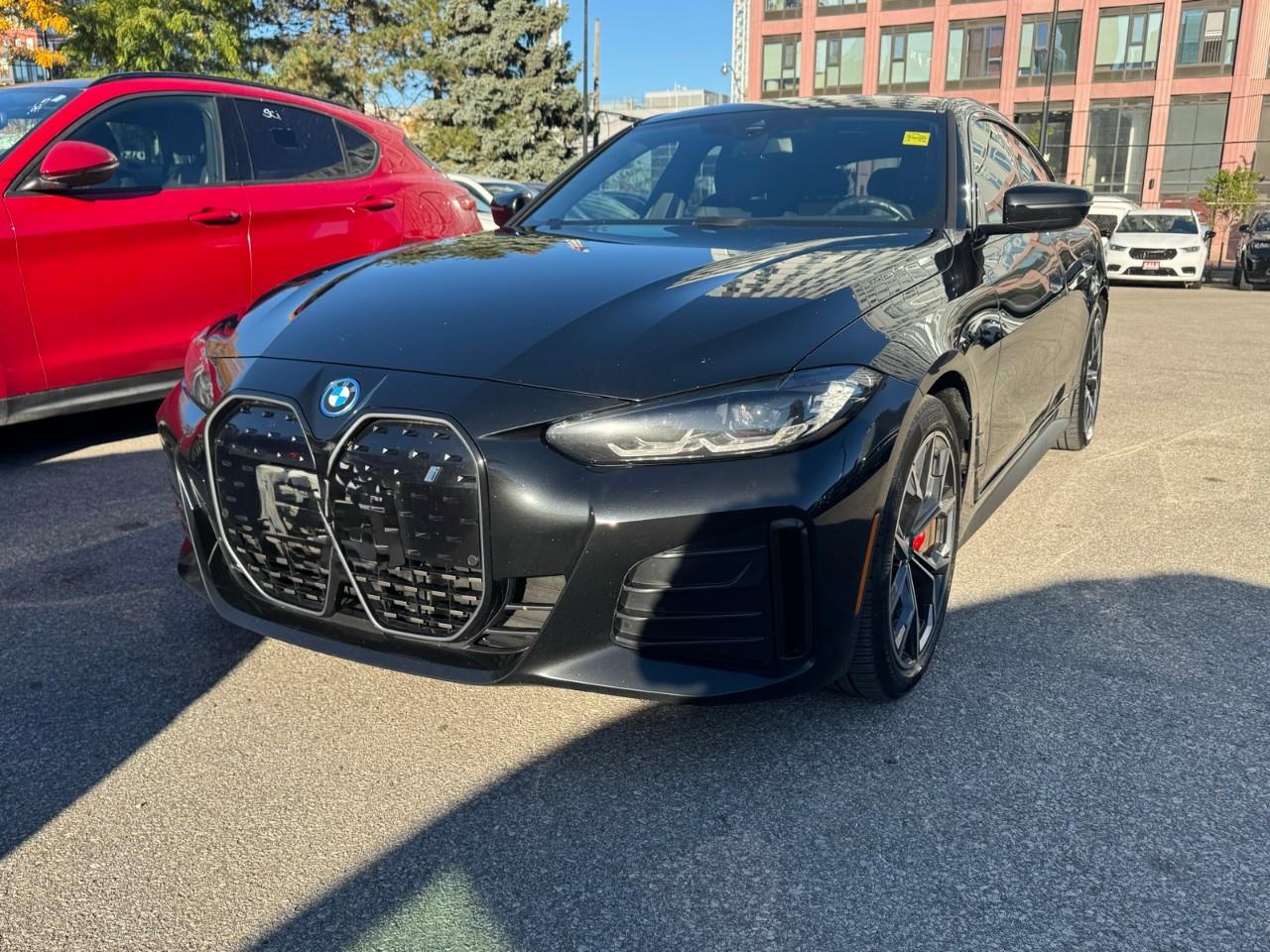 Black 2023 BMW i4 Sedan Rear-Wheel Drive 1-Speed Automatic