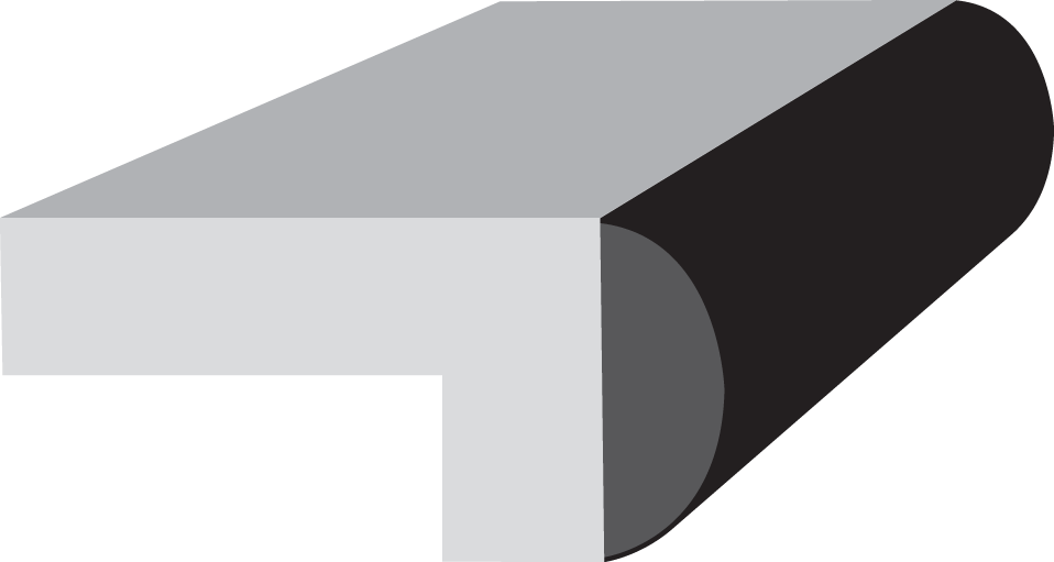 Bullnose: Formica Only