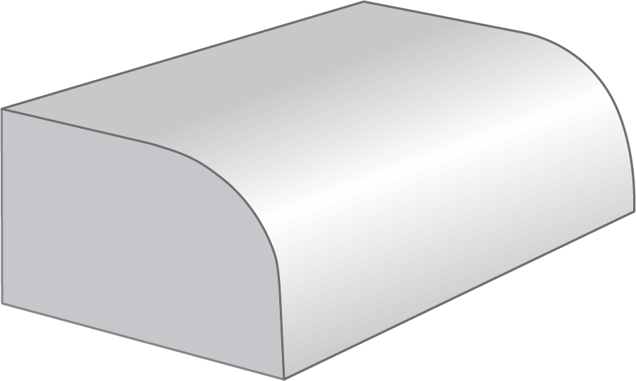 Half Bullnose Edge