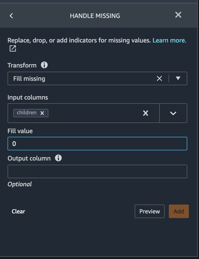 https://s3.amazonaws.com/sagemaker-sample-files/images/sagemaker-datawrangler/tabular-dataflow/fill-missing-children-val.png