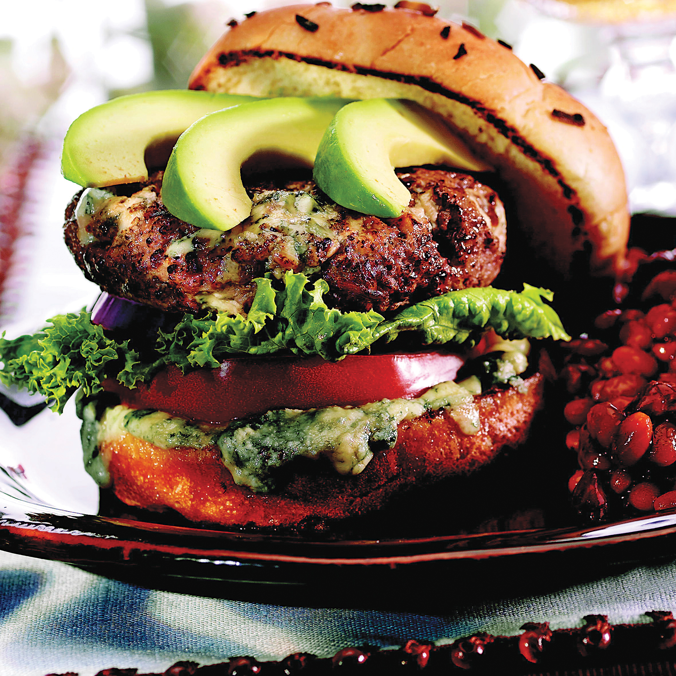 Bleu Burgers Sandra Lee