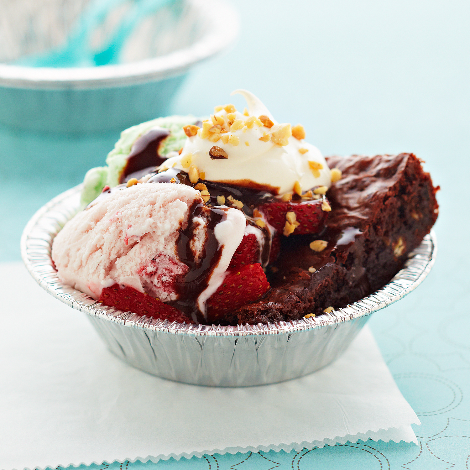 Brownie Sundaes Sandra Lee