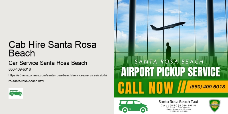 Cab Hire Santa Rosa Beach