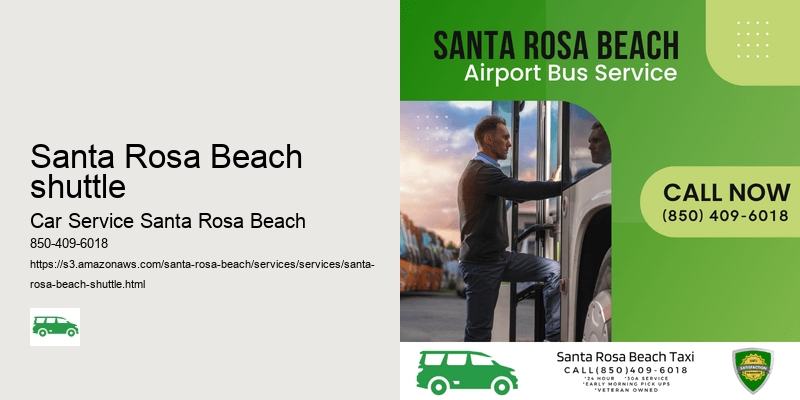 Santa Rosa Beach shuttle  