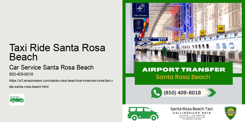 Taxi Ride Santa Rosa Beach