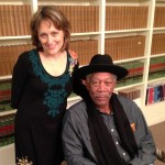 Photo of Susan Puckett and Morgan Freeman