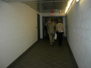 Downtown Houston has seven miles of underground pedestrian tunnels so people don't have to walk outside (Photo: Maria Saporta)