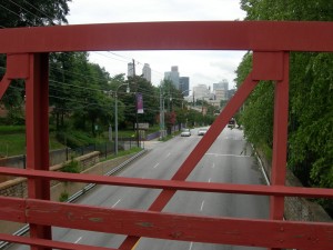 Bridge over Martin Luther King Jr. Drive